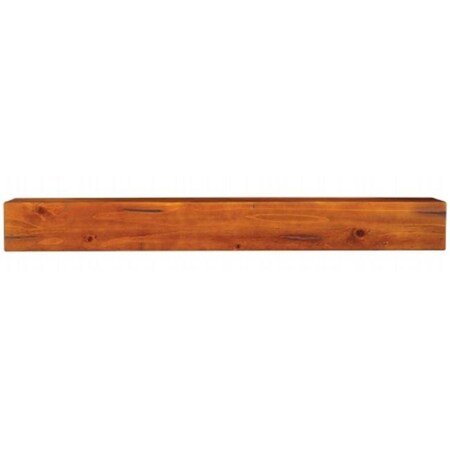 Pearl Mantels Corporation Pearl Mantels Corporation 496-72-50 The Lexington 72 in. Shelf or Mantel Shelf Medium Rustic Distressed Finish 496-72-50